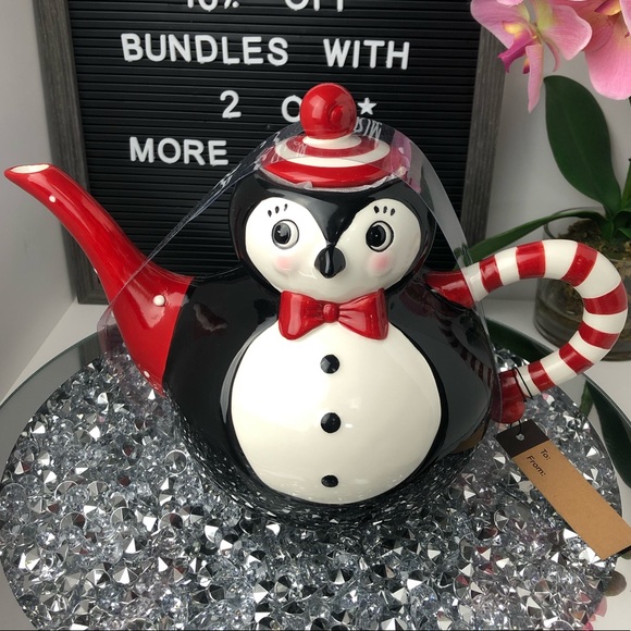 Johanna Parker Other New Johanna Parker Penguin Tea Pot Poshmark